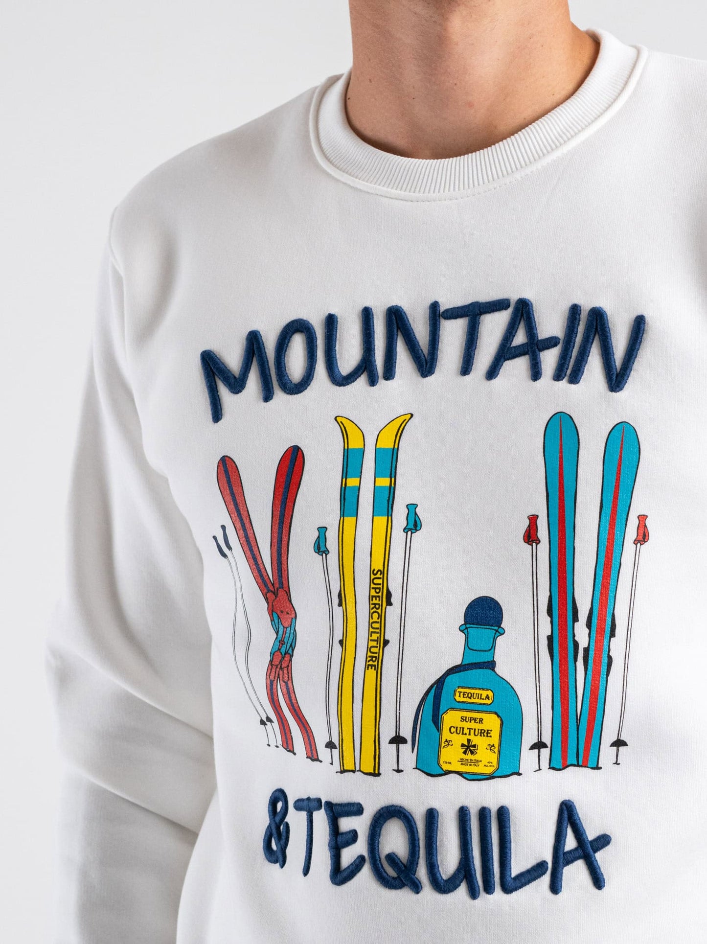 SUPERCULTURE Felpa mountain & tequila