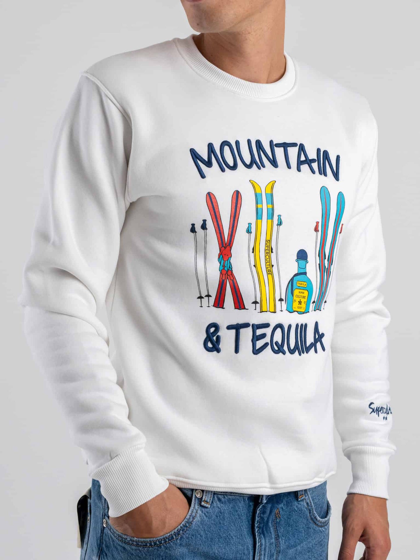 SUPERCULTURE Felpa mountain & tequila