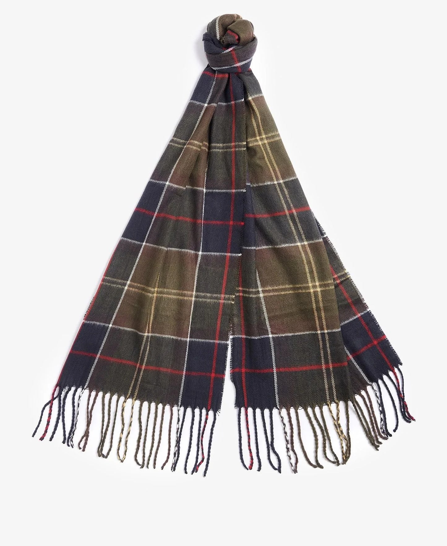 BARBOUR Giftbox Set cappello e sciarpa in tartan SWINTON & GALLINGALE