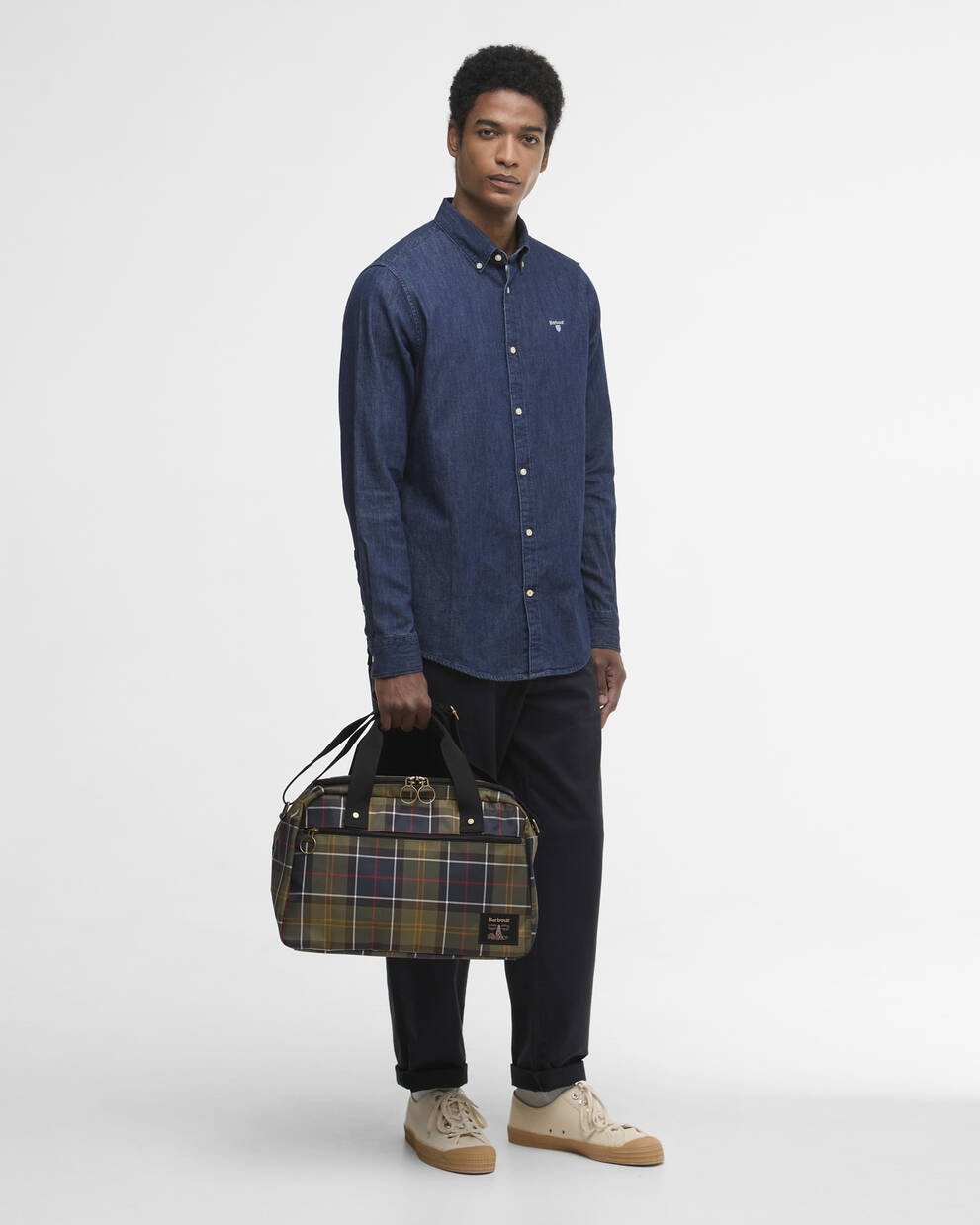 BARBOUR Borsa da cabina TORRIDON TARTAN FLIGHT BAG