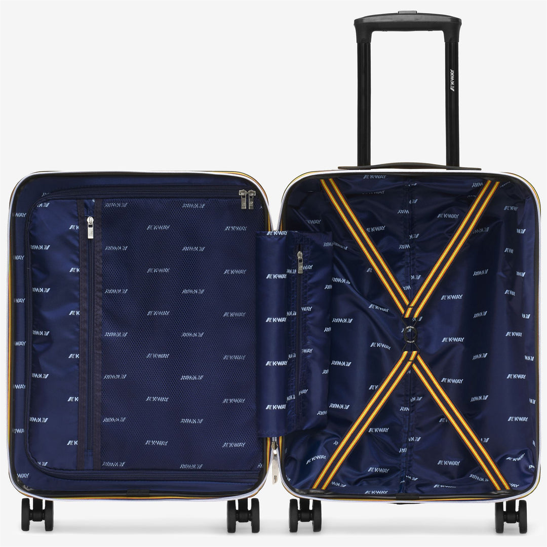 K-WAY Valigia TROLLEY SMALL rigida con ruote 360°