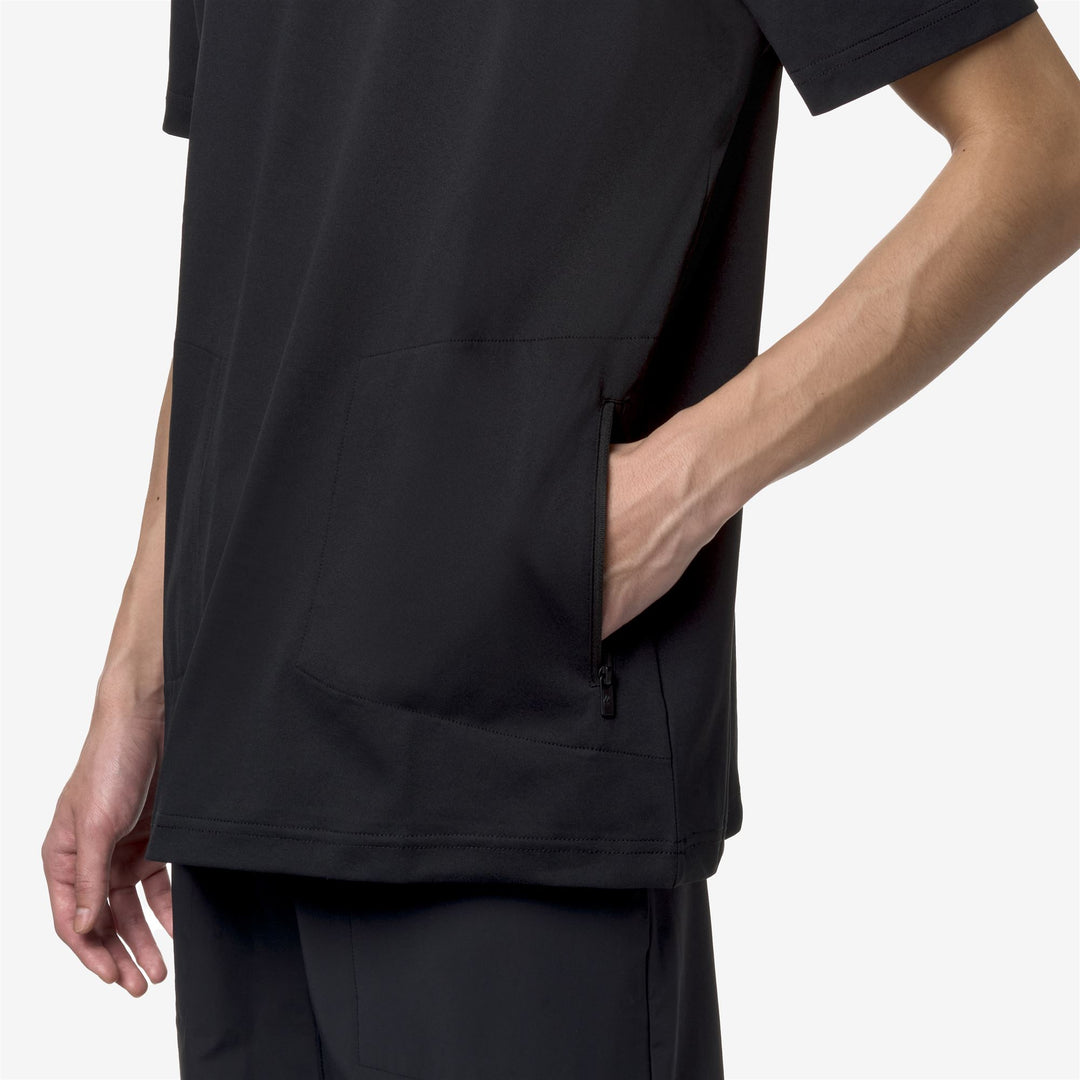 K-WAY T-Shirt SERIL TRAVEL impermeabile e richiudibile