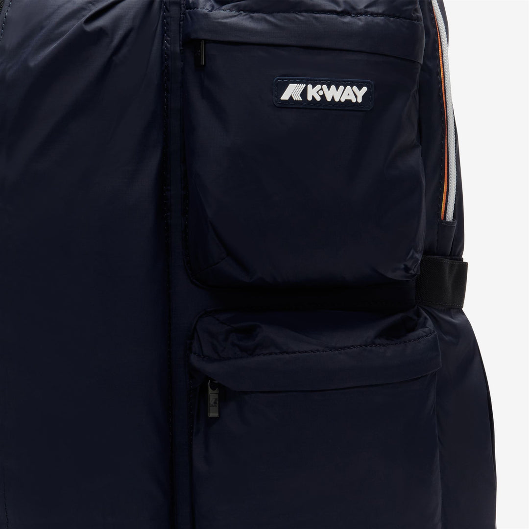 K-WAY Zaino unisex multitasche in risptop AMBERT
