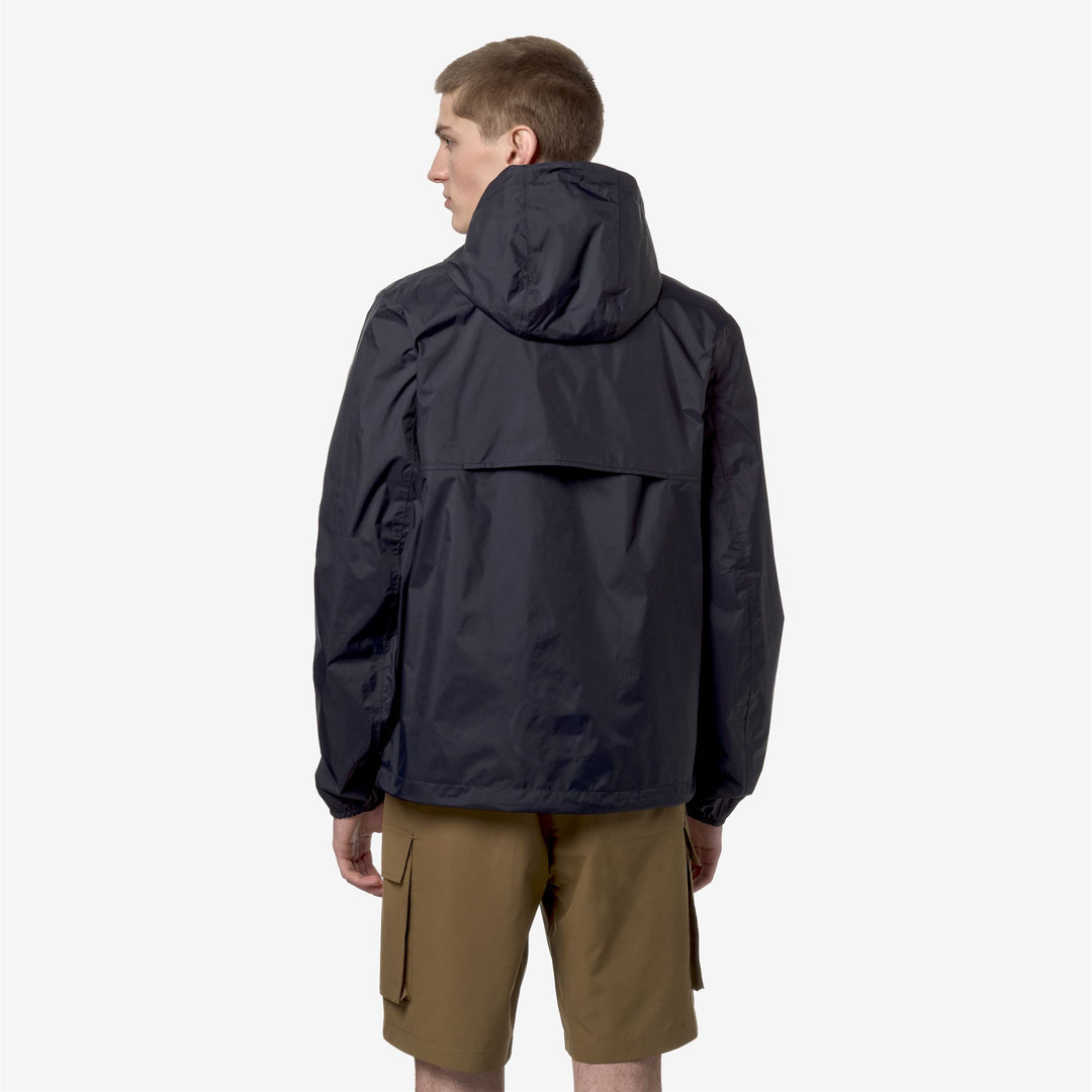 K-WAY Giubbotto JAKE PLUS.2 DOUBLE reversibile impermeabile