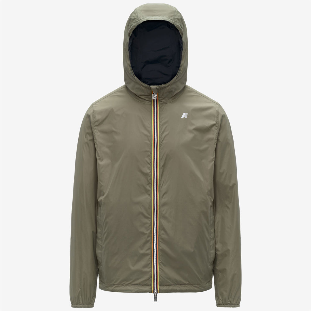 K-WAY Giubbotto JAKE PLUS.2 DOUBLE reversibile impermeabile