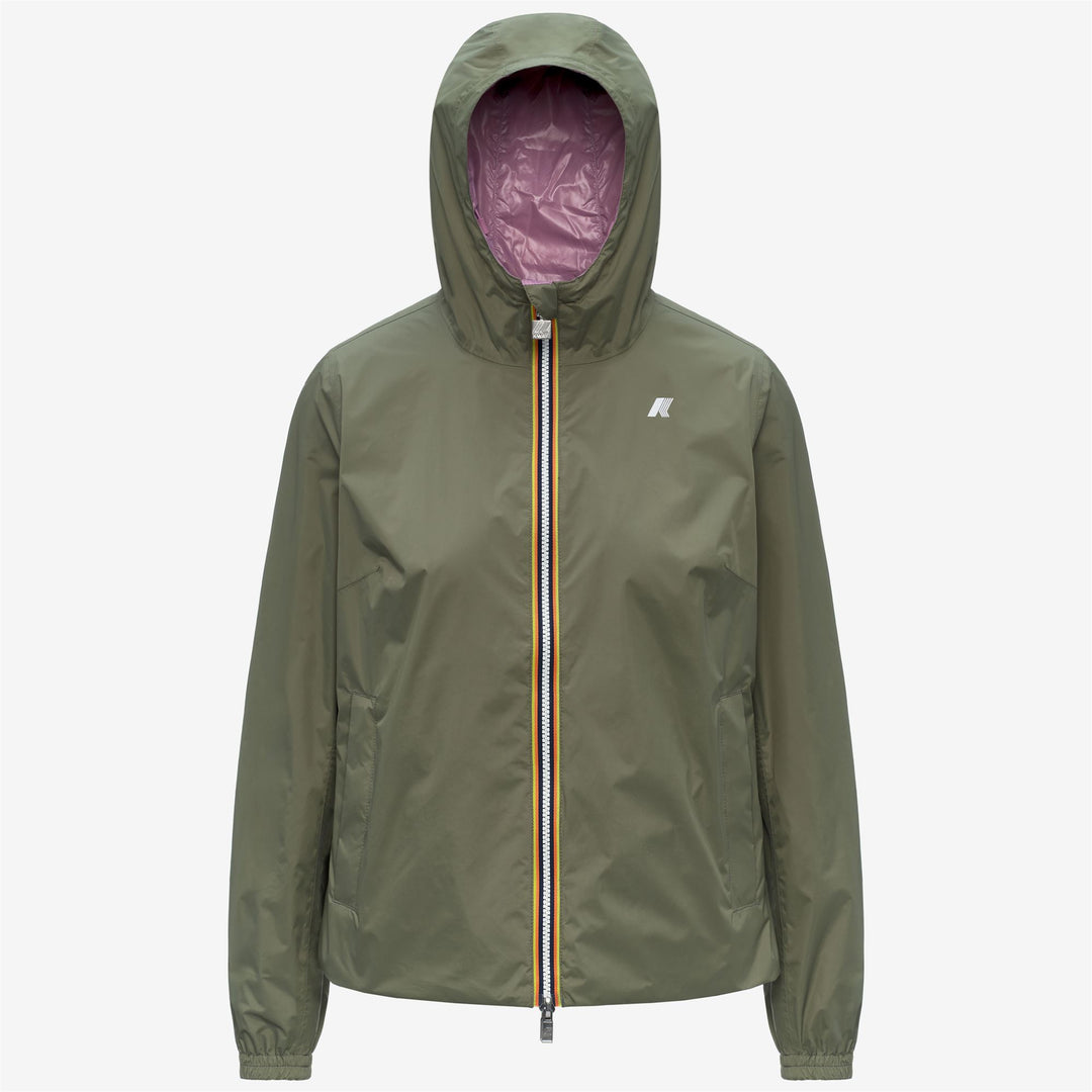 K-WAY Giubbotto donna reversibile estivo LIL 2.0 PLUS.2  DOUBLE