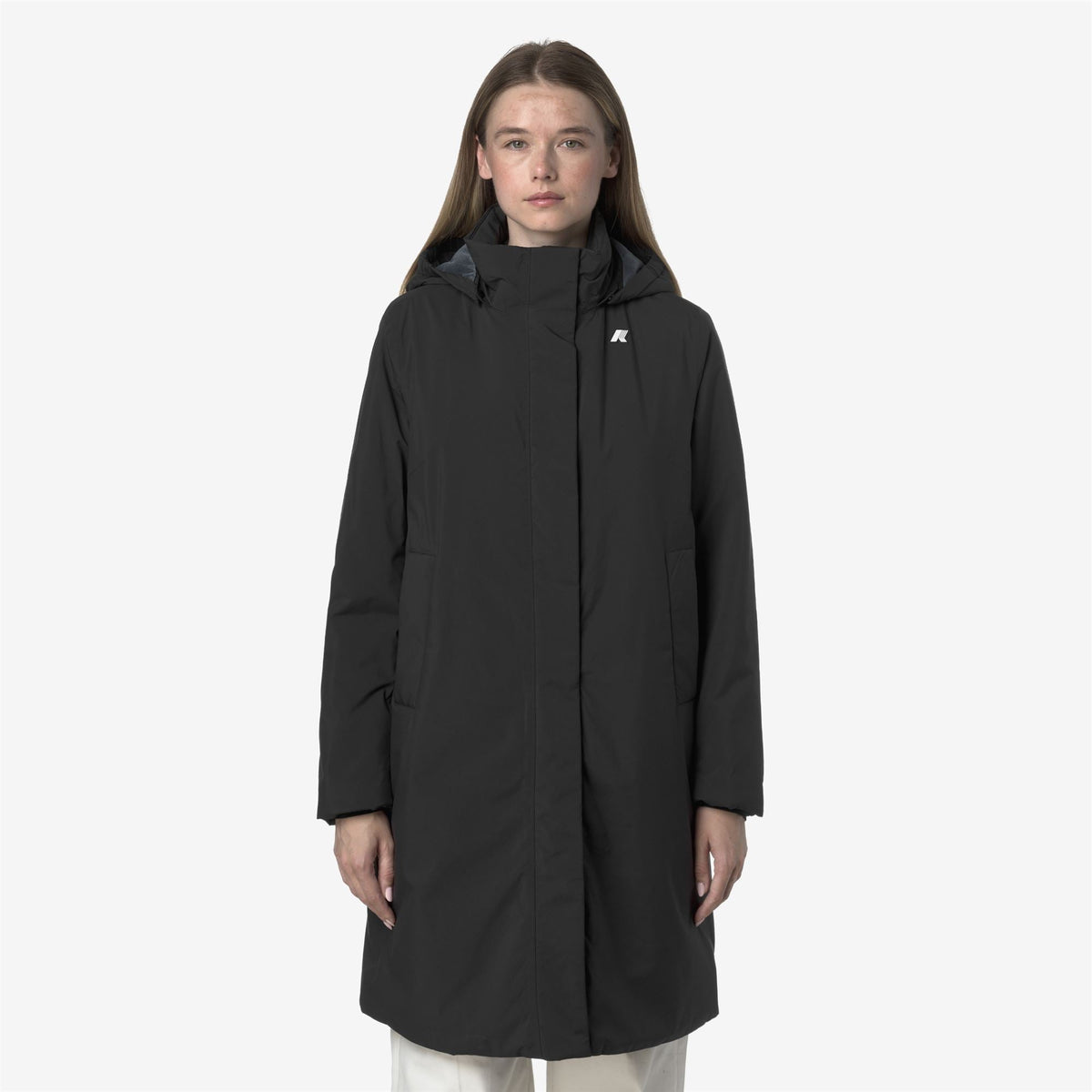 K-WAY Giubbotto lungo da donna in primaloft impermeabile SONJA SOFT MARMOTTA