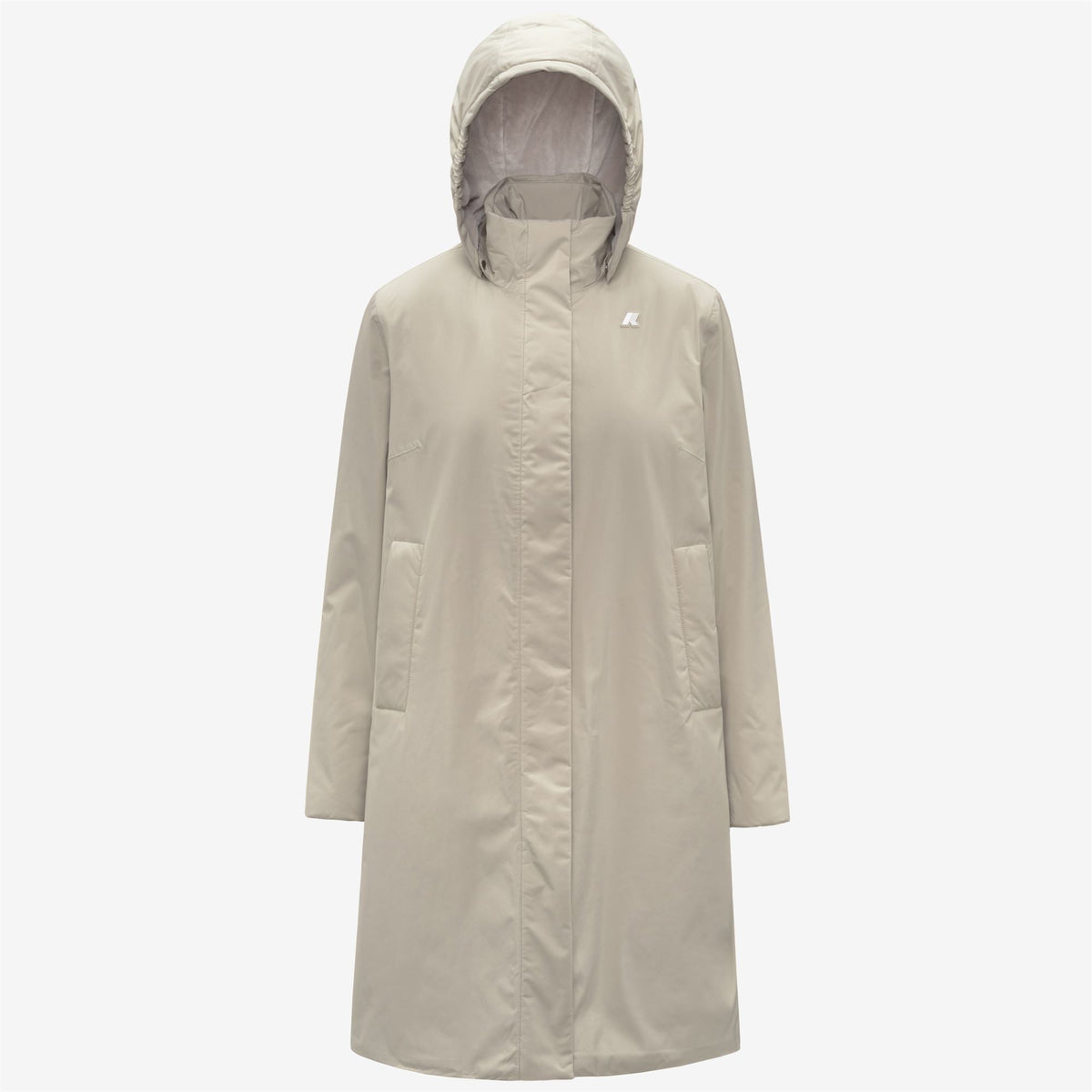 K-WAY Giubbotto lungo da donna in primaloft impermeabile SONJA SOFT MARMOTTA