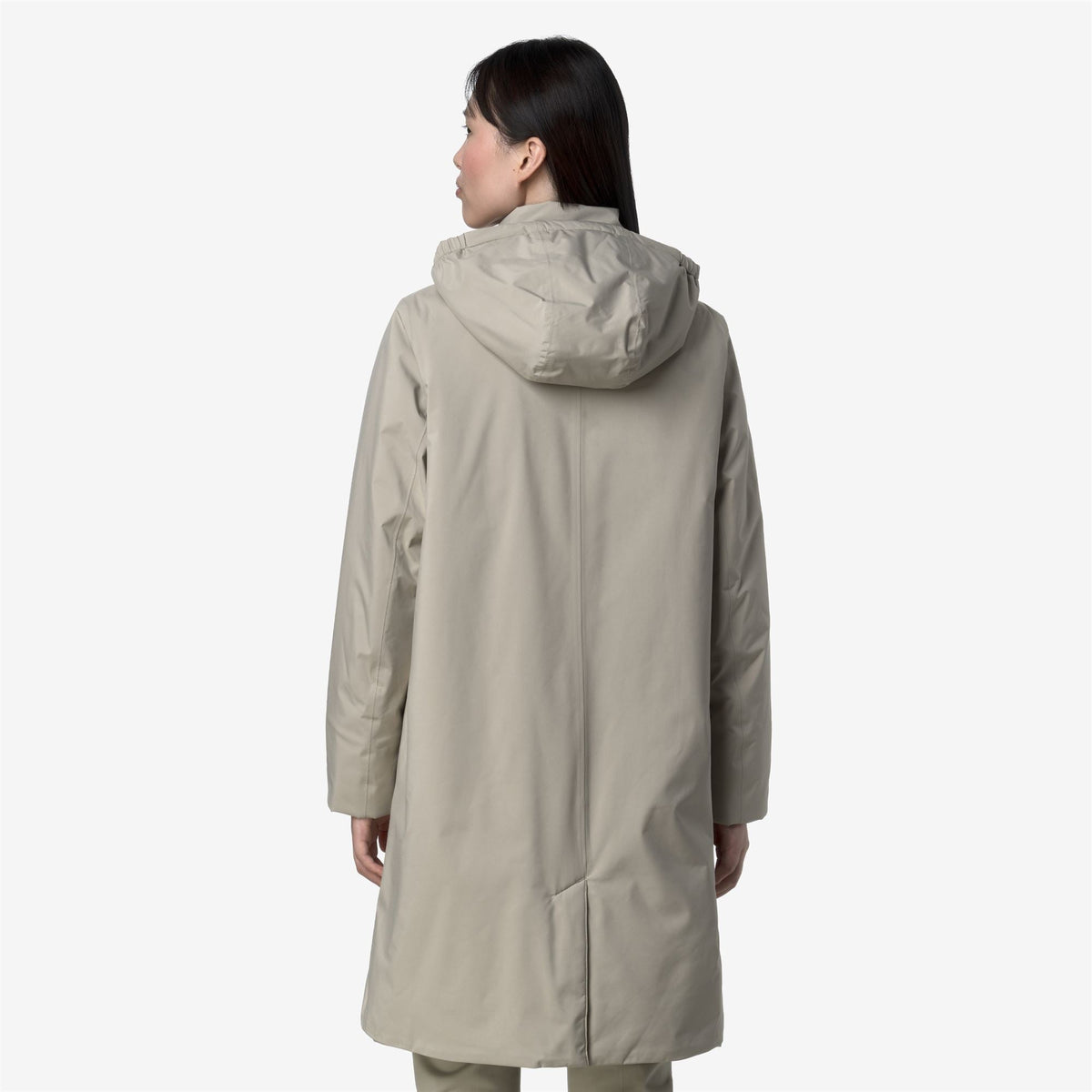 K-WAY Giubbotto lungo da donna in primaloft impermeabile SONJA SOFT MARMOTTA