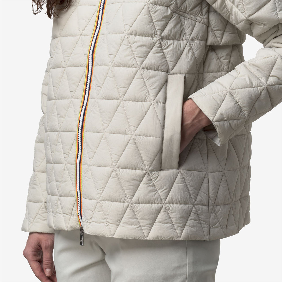 K-WAY Giubbotto 100gr a trapezio MADLAINE DIAMOND QUILTED WARM