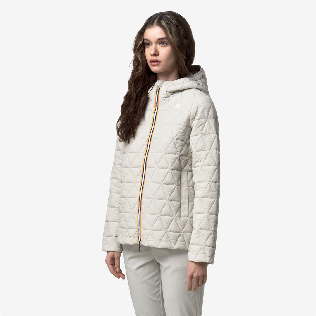 K-WAY Giubbotto 100gr a trapezio MADLAINE DIAMOND QUILTED WARM