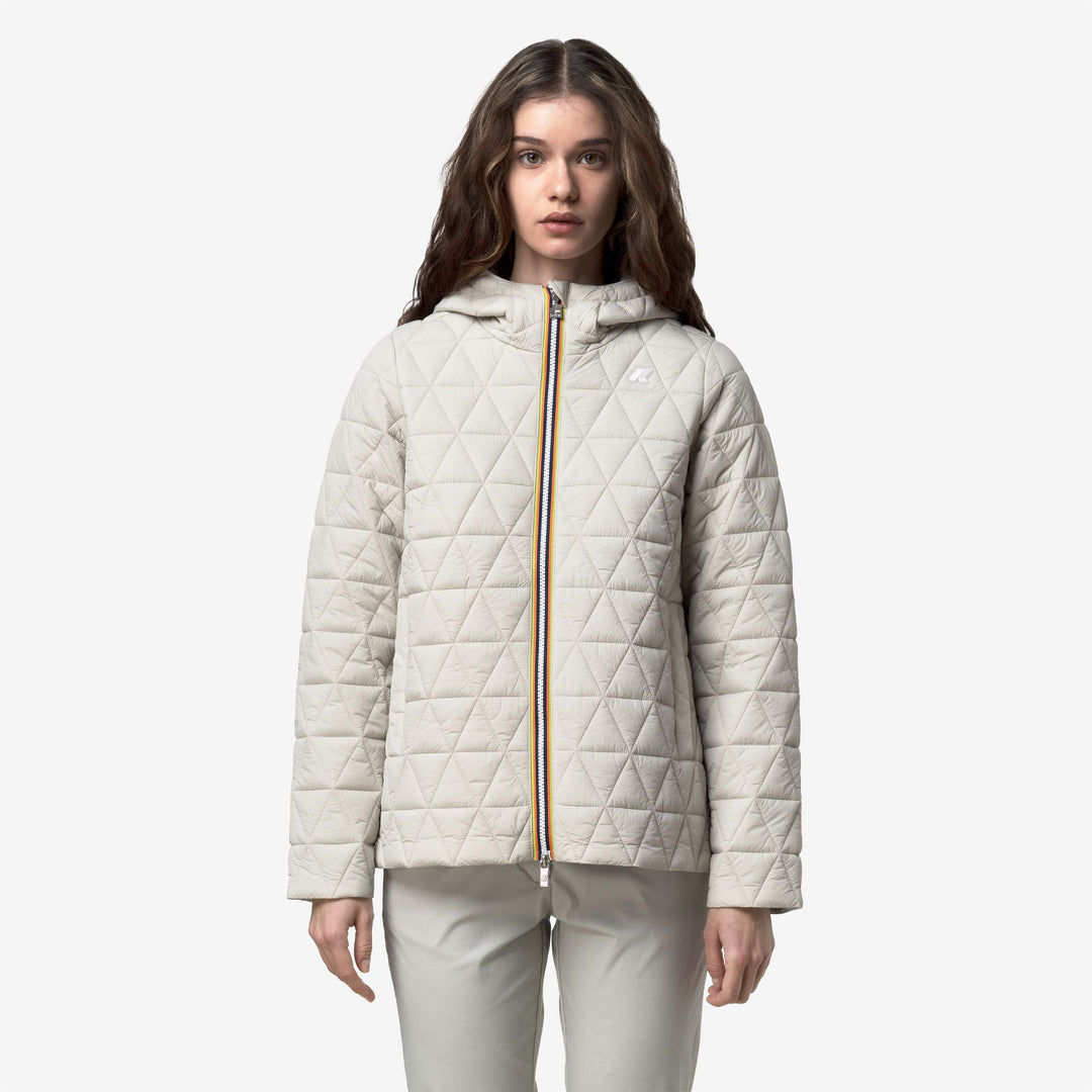 K-WAY Giubbotto 100gr a trapezio MADLAINE DIAMOND QUILTED WARM