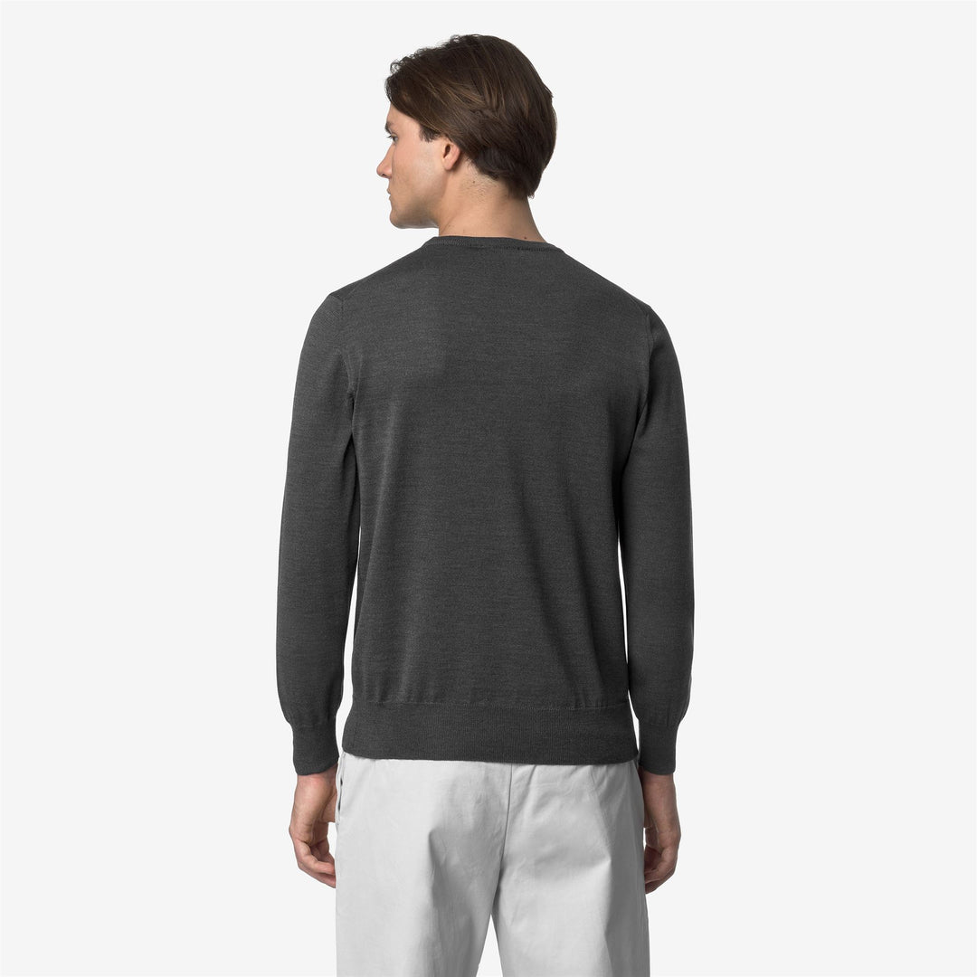 K-WAY Maglia girocollo 100%lana merino SEBASTIEN MERINO