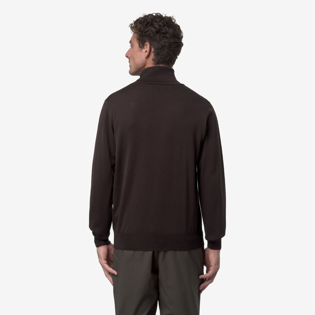 K-WAY Maglia dolcevita in 100%lana merino HENRY MERINO