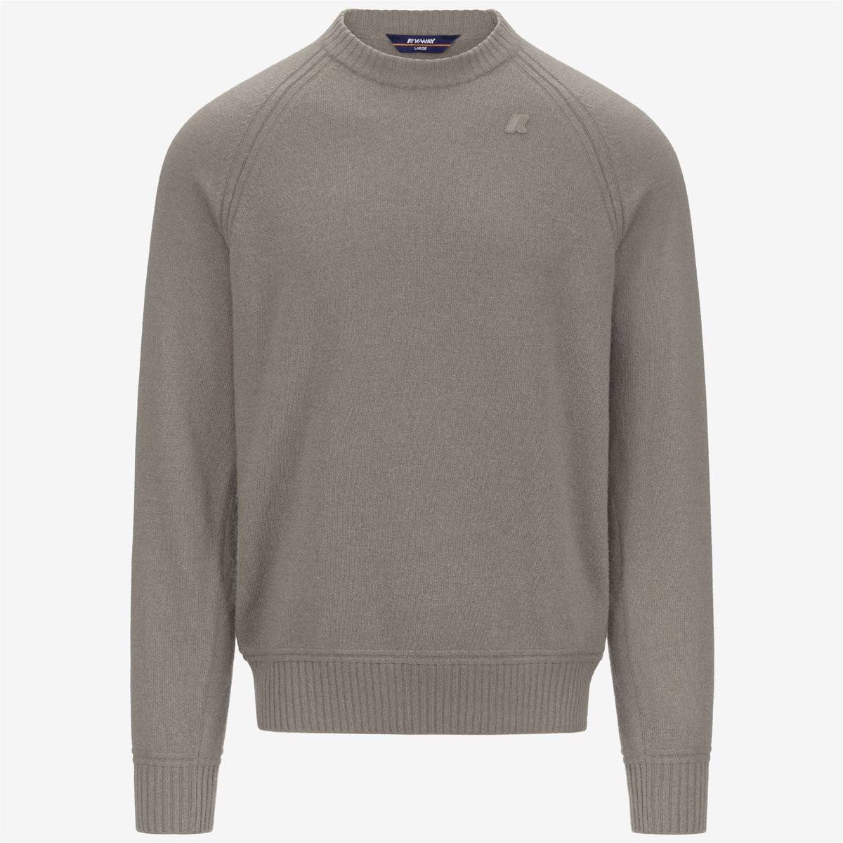 K-WAY Maglia girocollo misto cashmere SEBASS WOOL CASHMERE