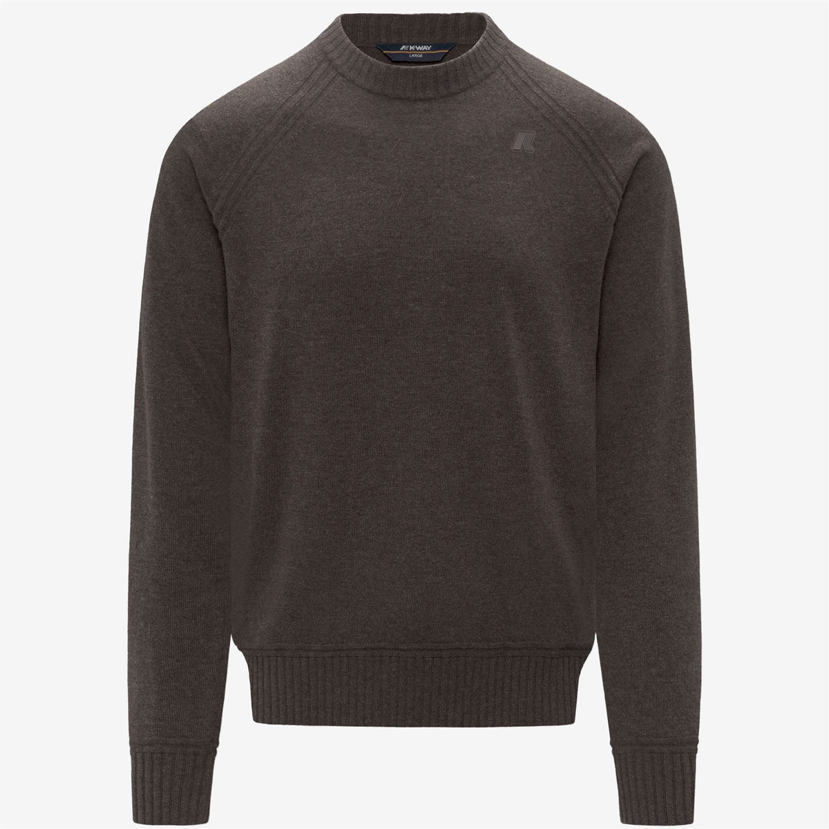 K-WAY Maglia girocollo misto cashmere SEBASS WOOL CASHMERE