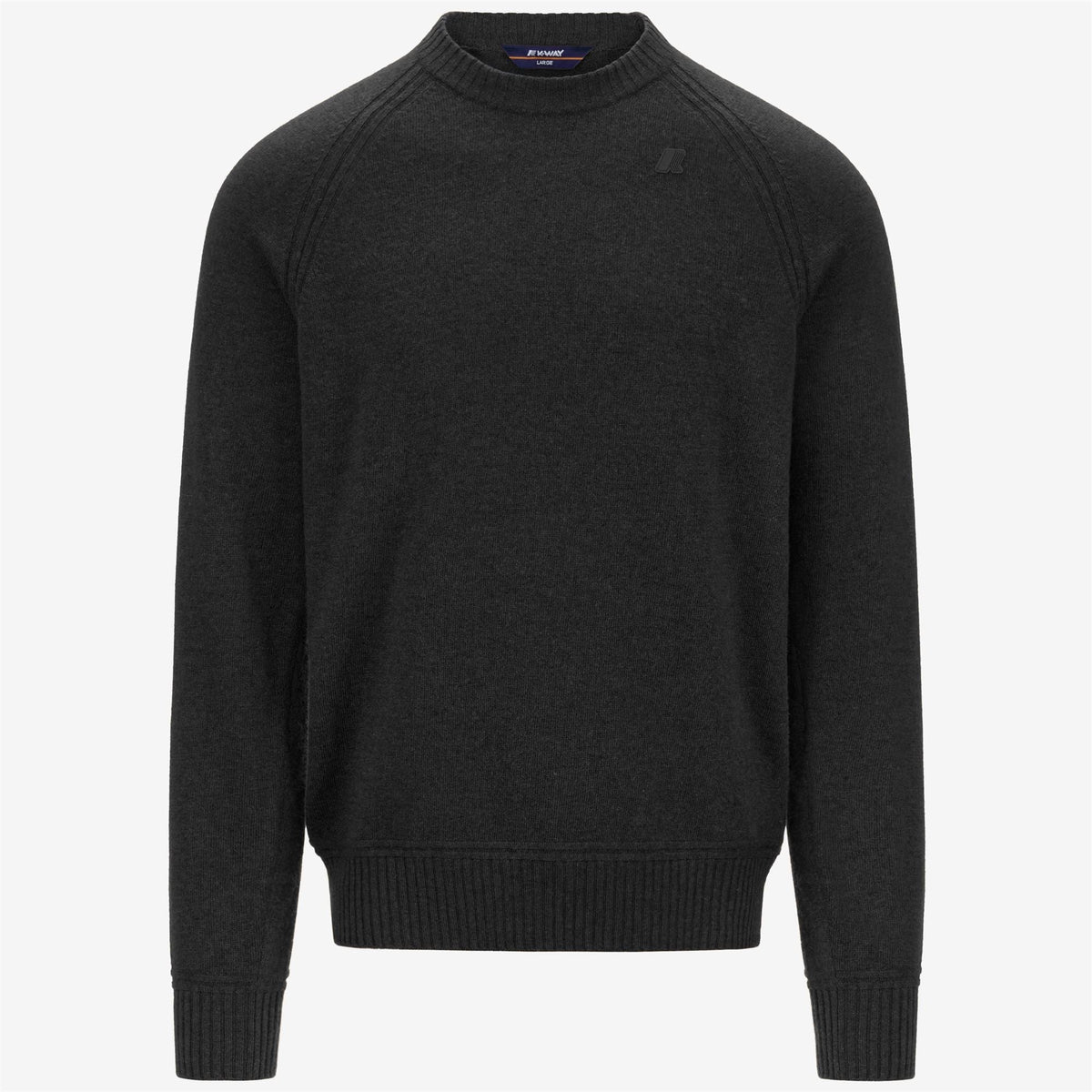 K-WAY Maglia girocollo misto cashmere SEBASS WOOL CASHMERE