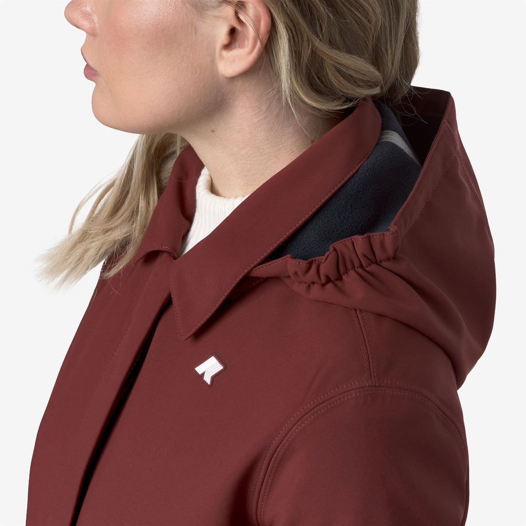 K-WAY Cappottino tecnico con fodera in pile MATHY BONDED