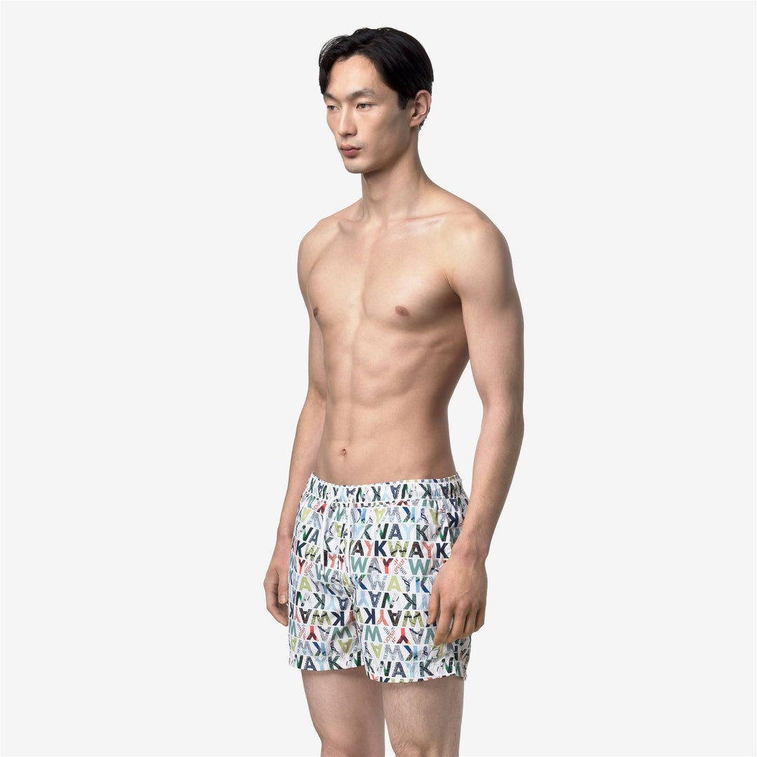 K-WAY Costume da bagno uomo bermuda corto HAZEL GRAPHIC BEACH