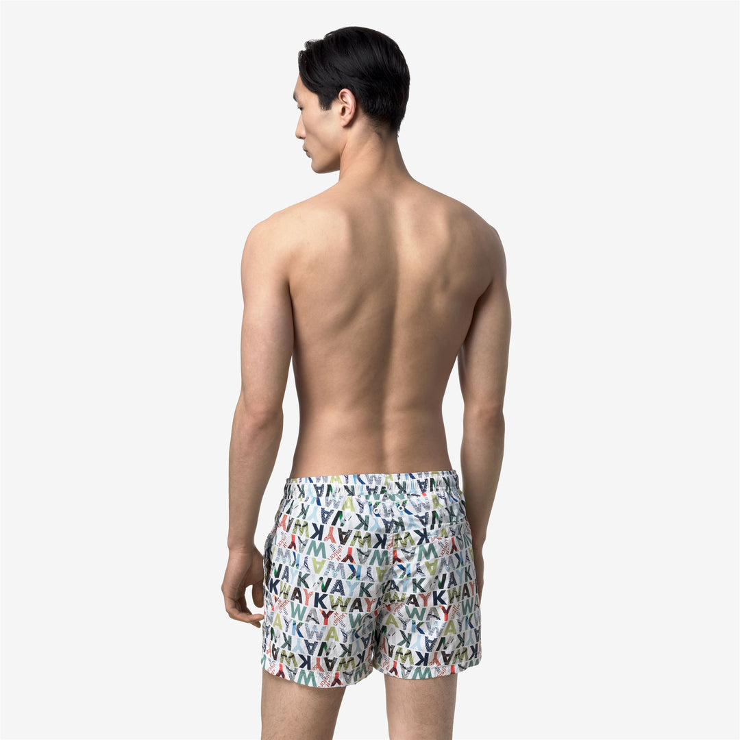 K-WAY Costume da bagno uomo bermuda corto HAZEL GRAPHIC BEACH