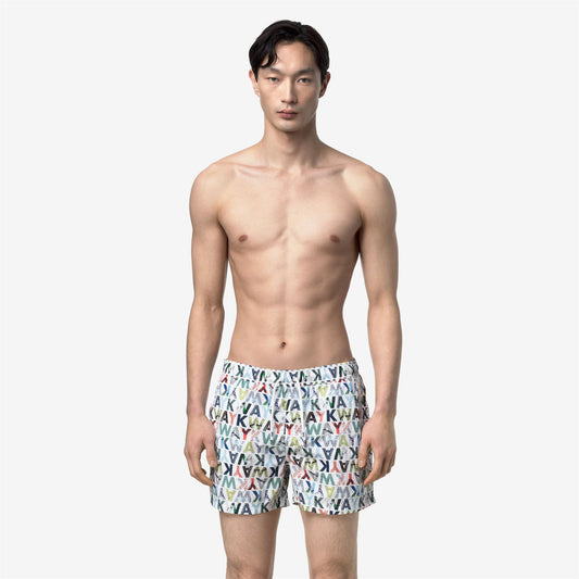 K-WAY Costume da bagno uomo bermuda corto HAZEL GRAPHIC BEACH