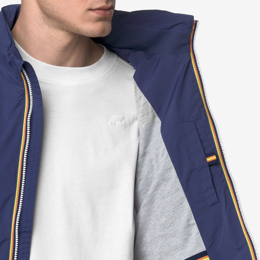K-WAY Giubbotto smanicato VALEN STRETCH NYLON JERSEY impermeabile con fondo regolabile