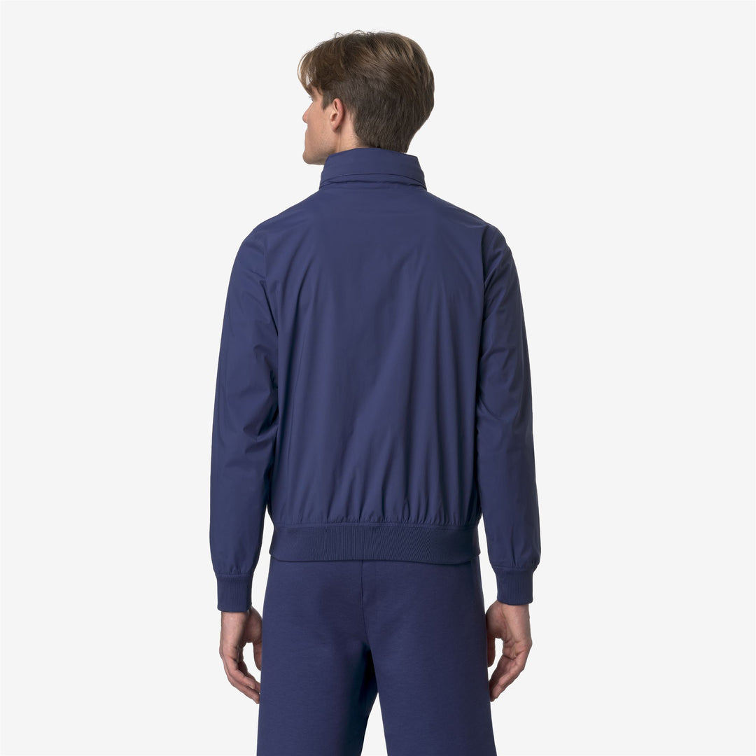 K-WAY Giubbotto estivo con cappuccio estraibile AMAURY STRETCH NYLON JERSEY