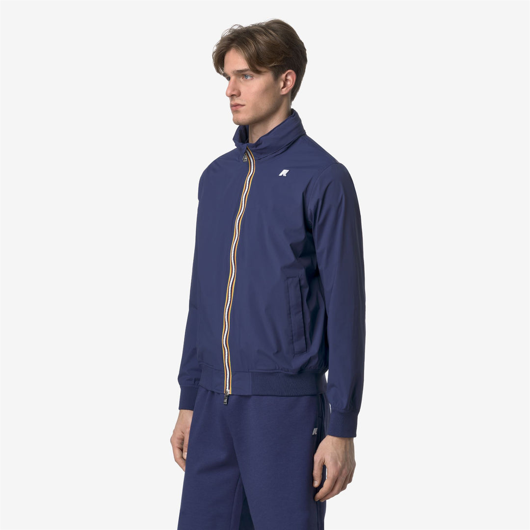 K-WAY Giubbotto estivo con cappuccio estraibile AMAURY STRETCH NYLON JERSEY