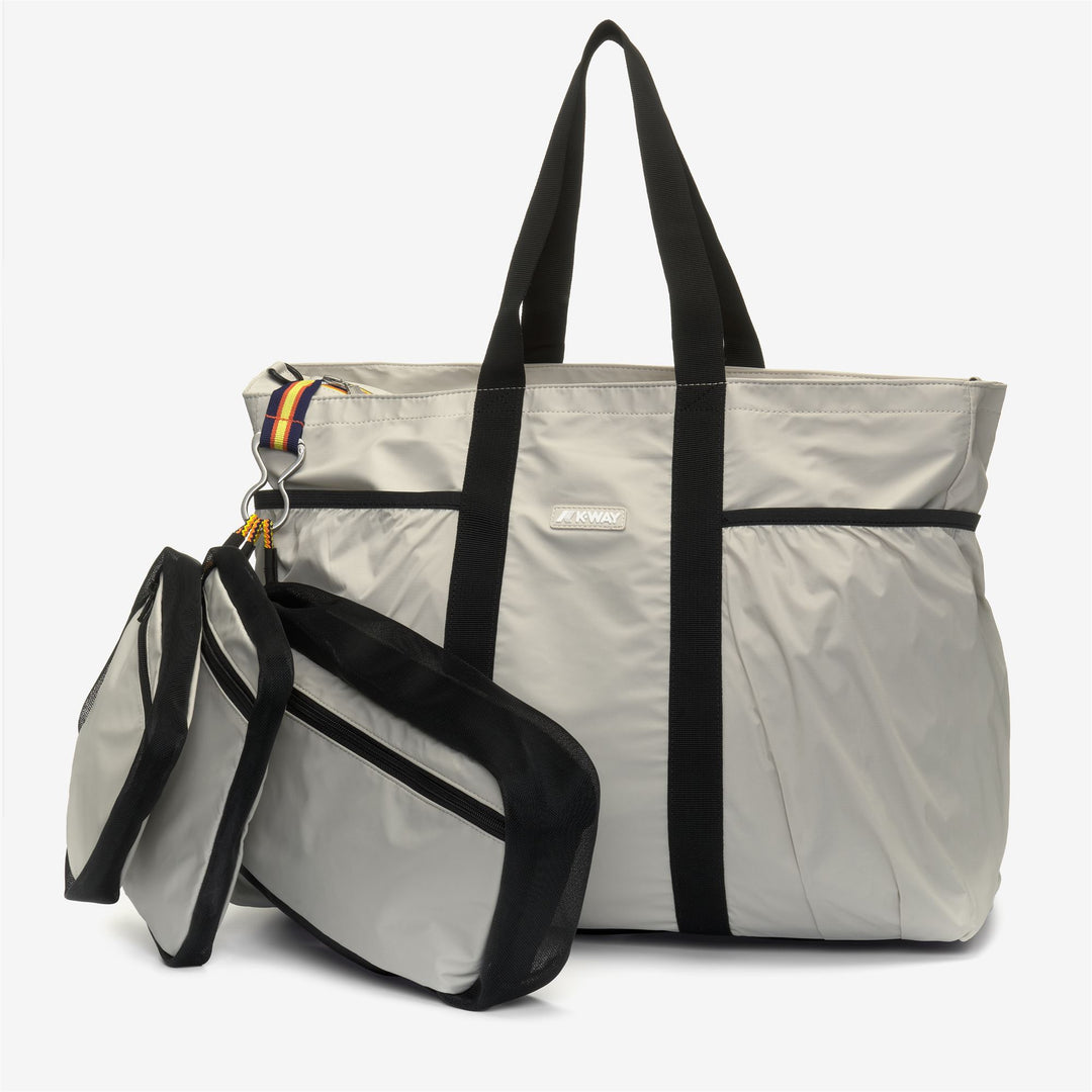 K-WAY Borsa da spiaggia unisex SAINT MALO impermeabile con 3 bustine agganciabili