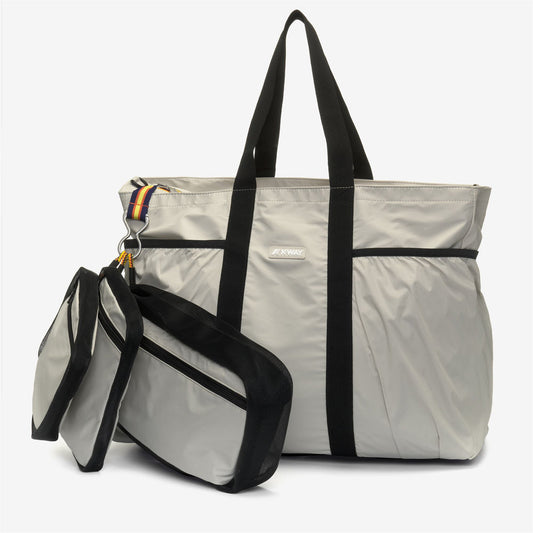 K-WAY Borsa da spiaggia unisex SAINT MALO impermeabile con 3 bustine agganciabili