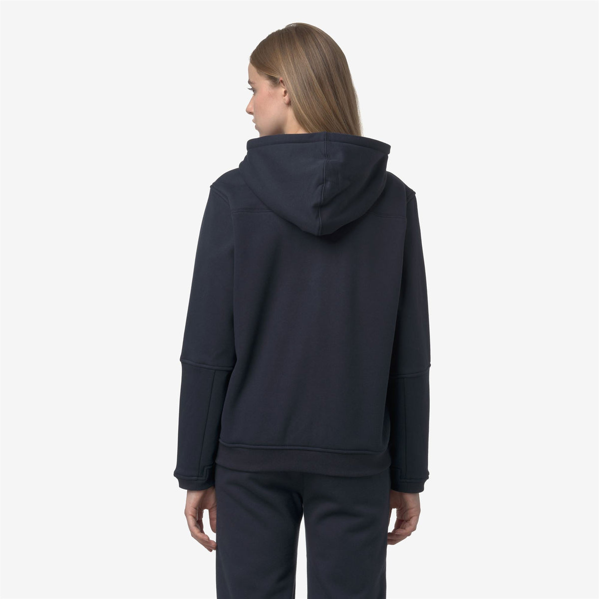 K-WAY Felpa invernale unisex con zip e cappuccio PROSPER BRUSHED PC