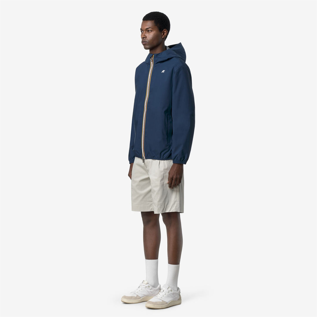 K-WAY Giubbotto estivo con cappuccio impermeabile JACK STRETCH DOT