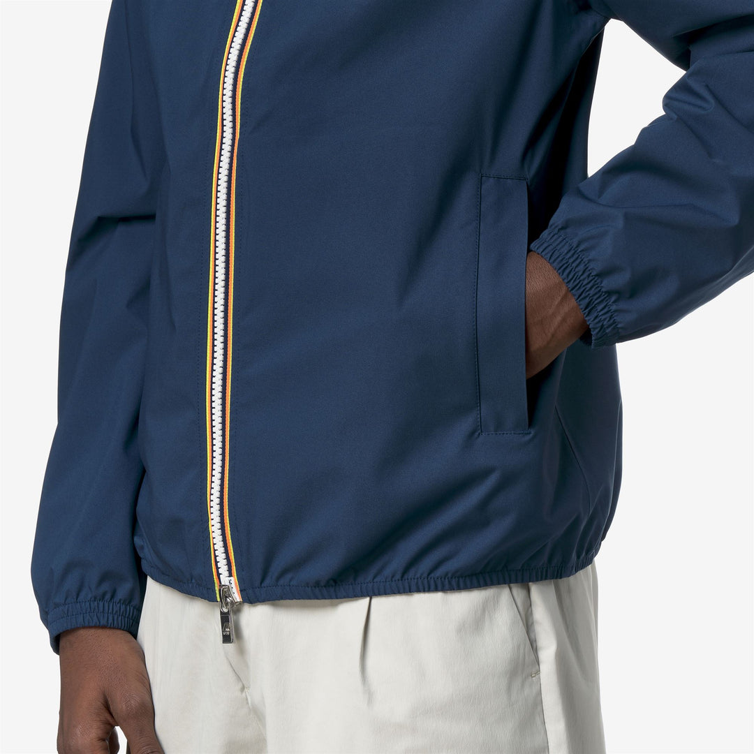 K-WAY Giubbotto estivo con cappuccio impermeabile JACK STRETCH DOT
