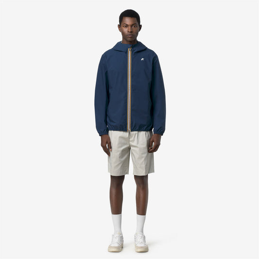 K-WAY Giubbotto estivo con cappuccio impermeabile JACK STRETCH DOT
