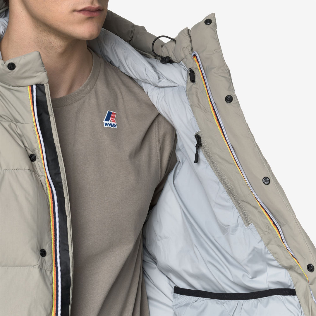 K-WAY Giubbotto imbottito in piuma LE VRAI 4.0 AURELE HEAVY WARM