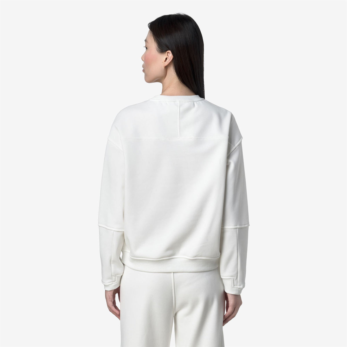 K-WAY Felpa invernale donna girocollo NOELLA BRUSHED PC