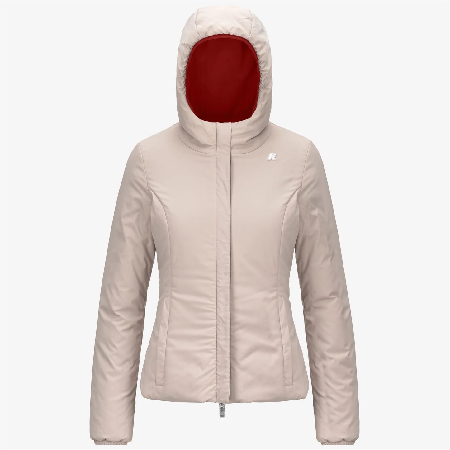 K-WAY Giubbotto donna corto reversibile LILY ST WARM DOUBLE