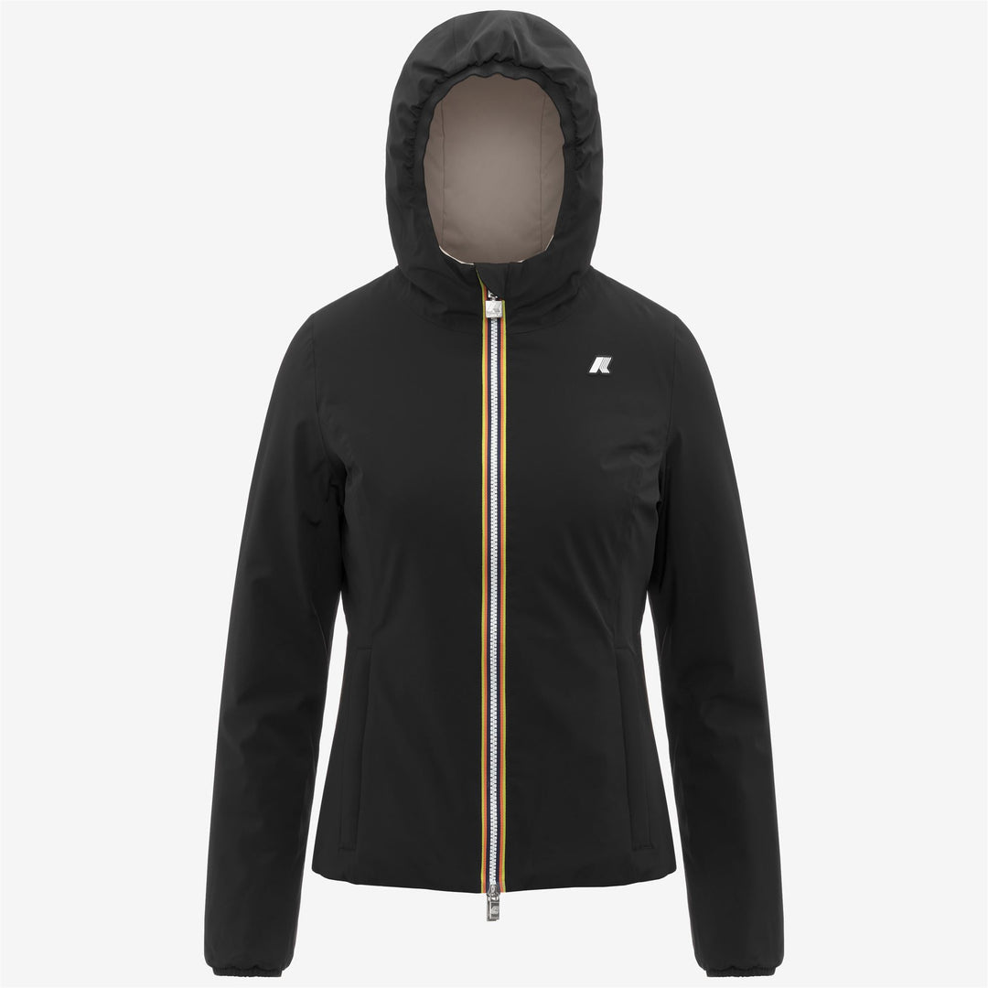 K-WAY Giubbotto donna corto reversibile LILY ST WARM DOUBLE