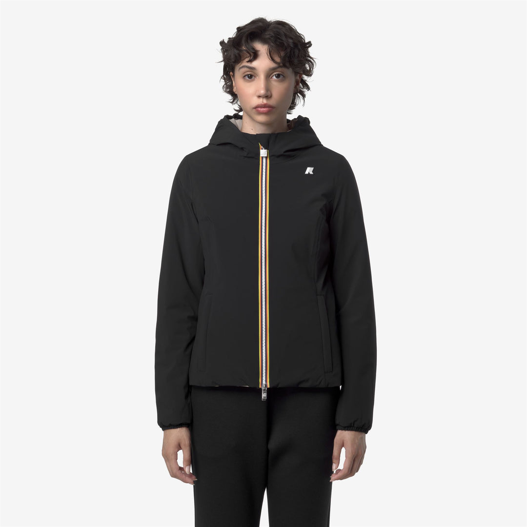 K-WAY Giubbotto donna corto reversibile LILY ST WARM DOUBLE