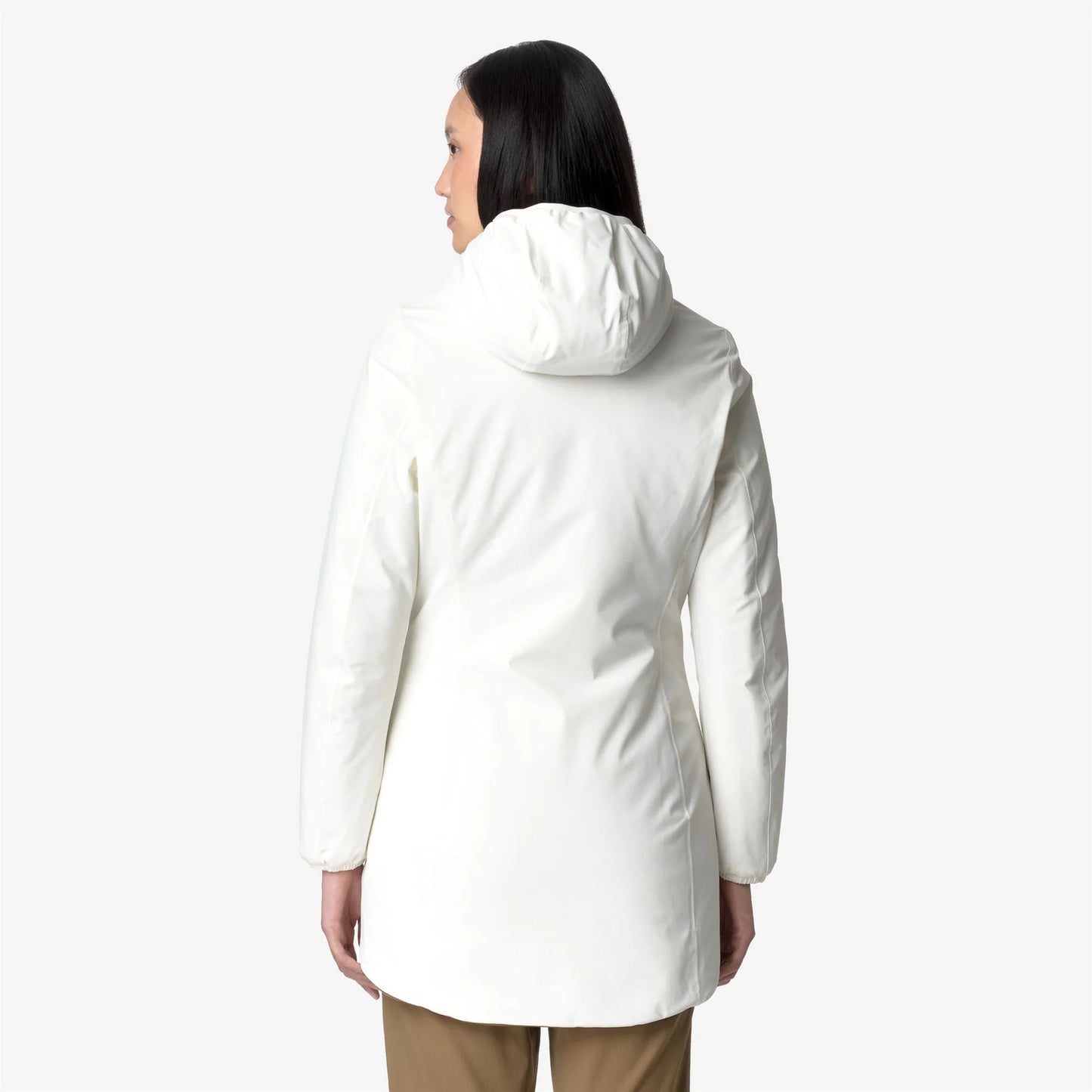 K-WAY Giubbotto mezza lunghezza donna reversibile DENISE ST WARM DOUBLE