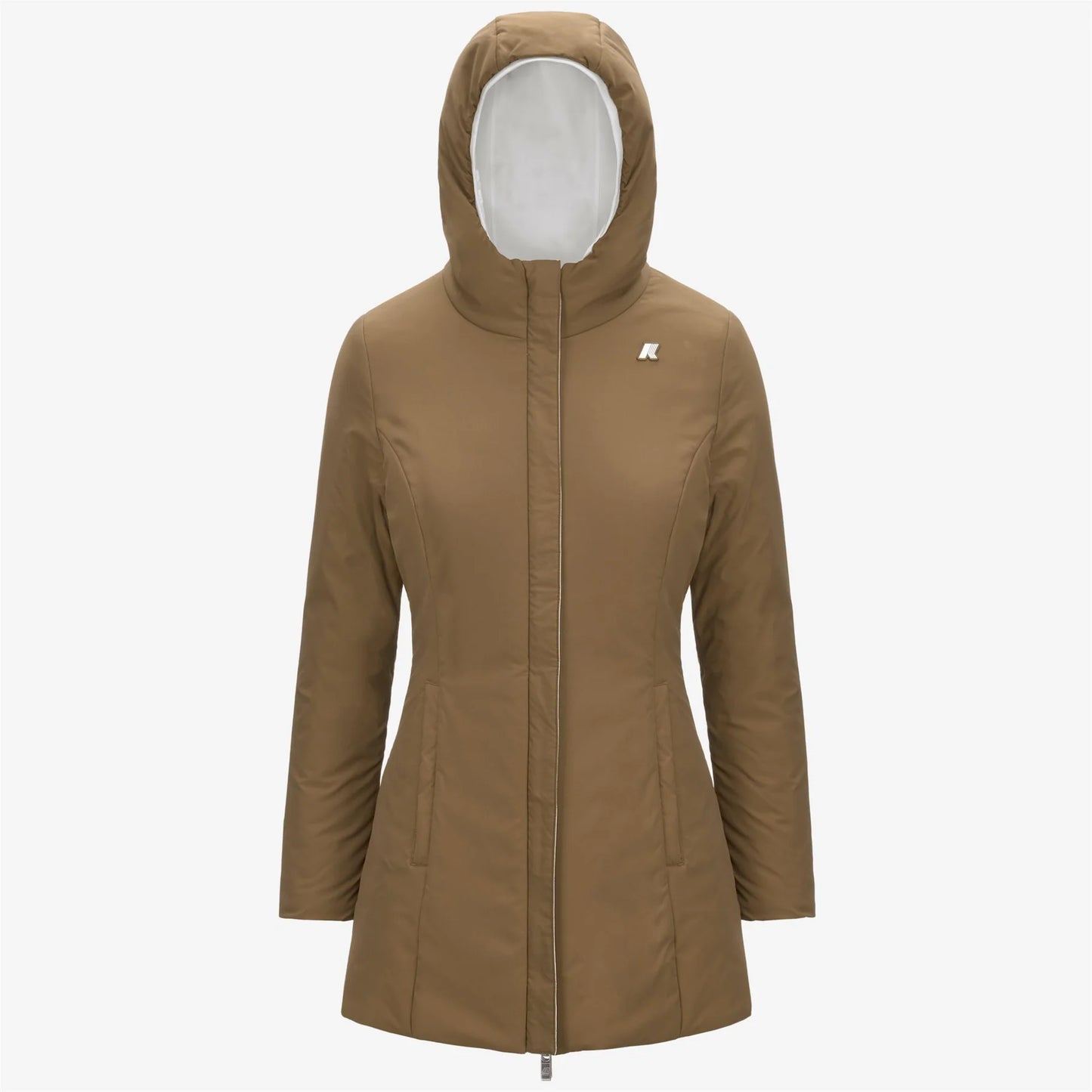 K-WAY Giubbotto mezza lunghezza donna reversibile DENISE ST WARM DOUBLE