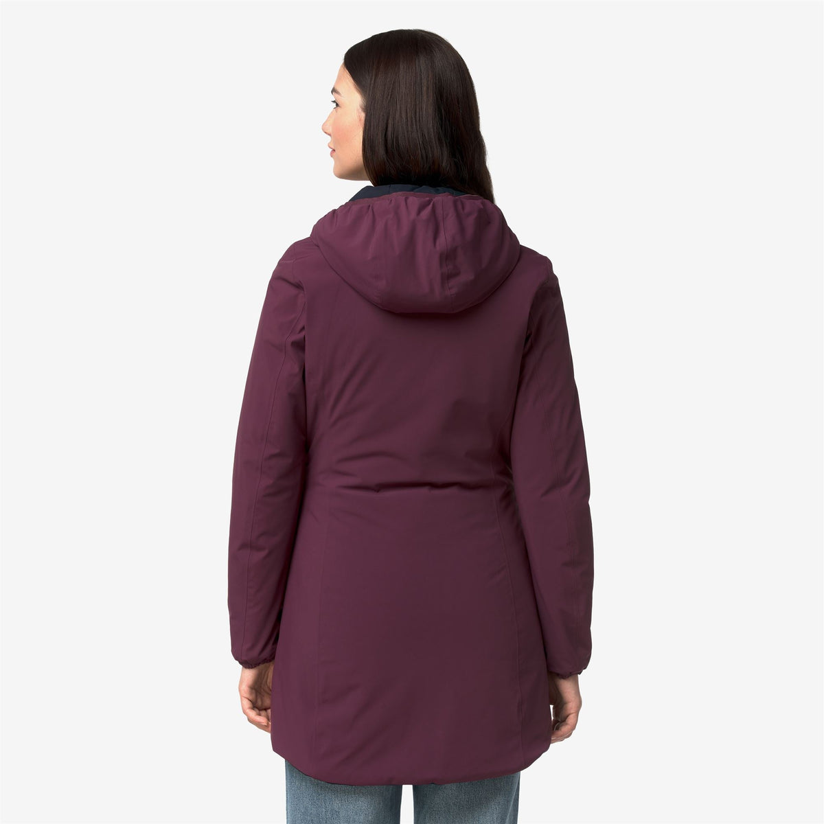 K-WAY Giubbotto mezza lunghezza donna reversibile DENISE ST WARM DOUBLE
