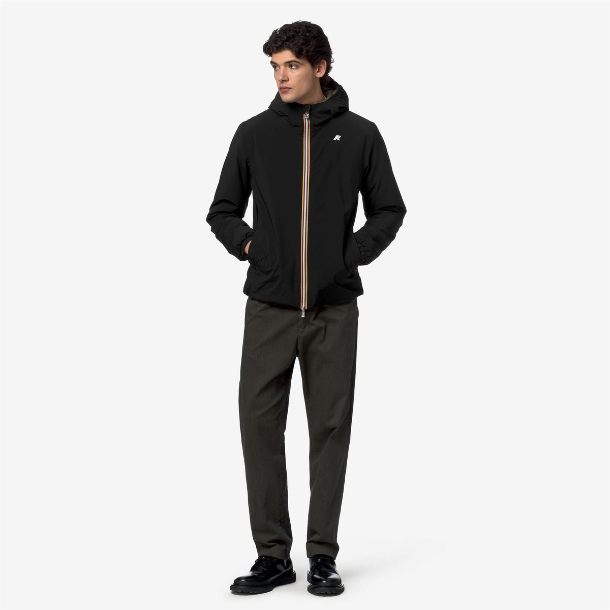 K-WAY Giubbotto uomo reversibile JACK ST WARM DOUBLE