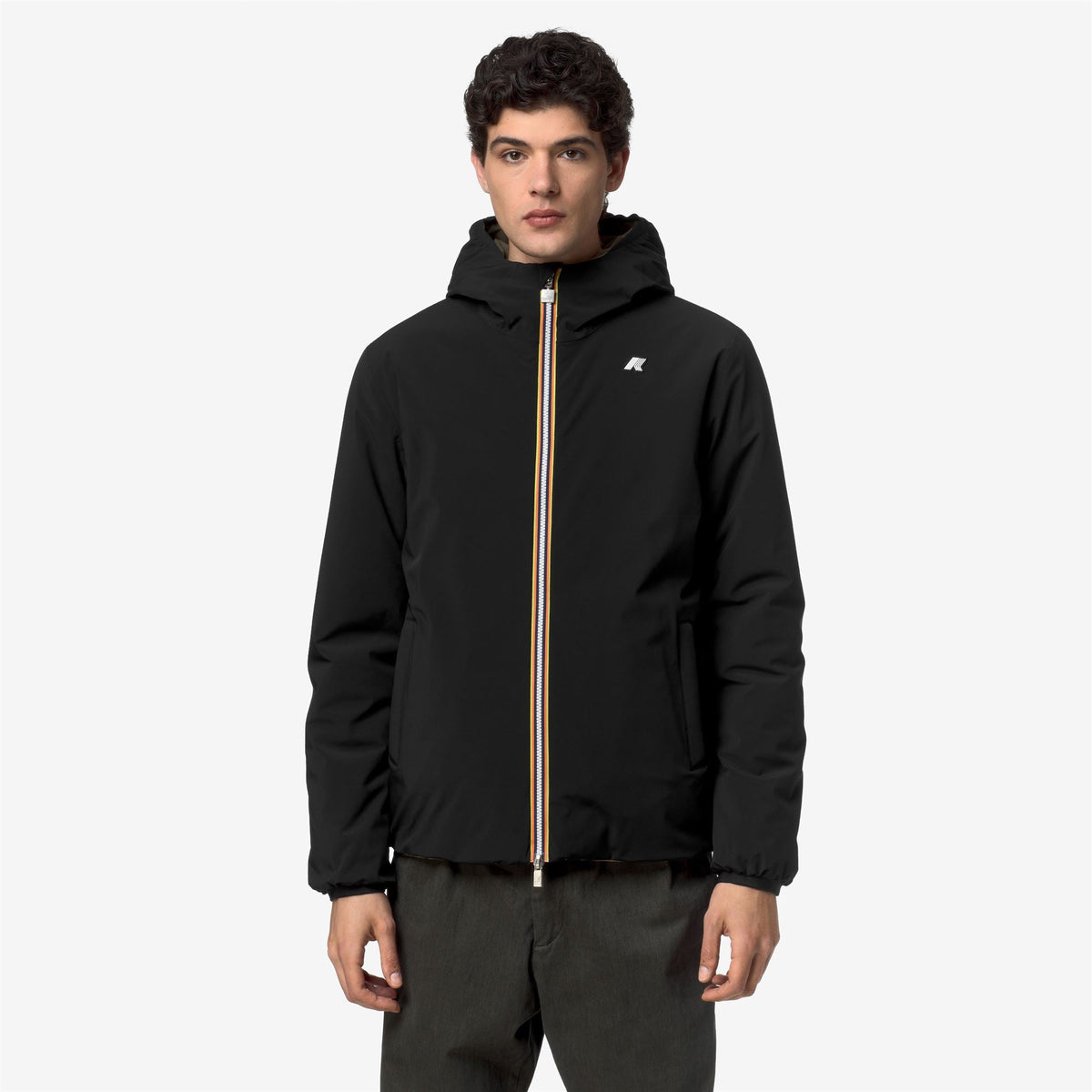 K-WAY Giubbotto uomo reversibile JACK ST WARM DOUBLE