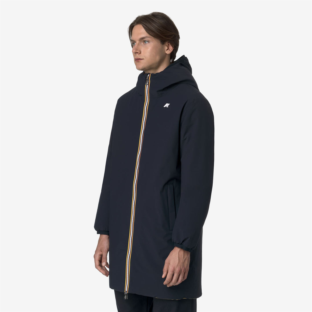 K-WAY Giubbotto uomo lunghezza 3/4 JACOB ST WARM DOUBLE