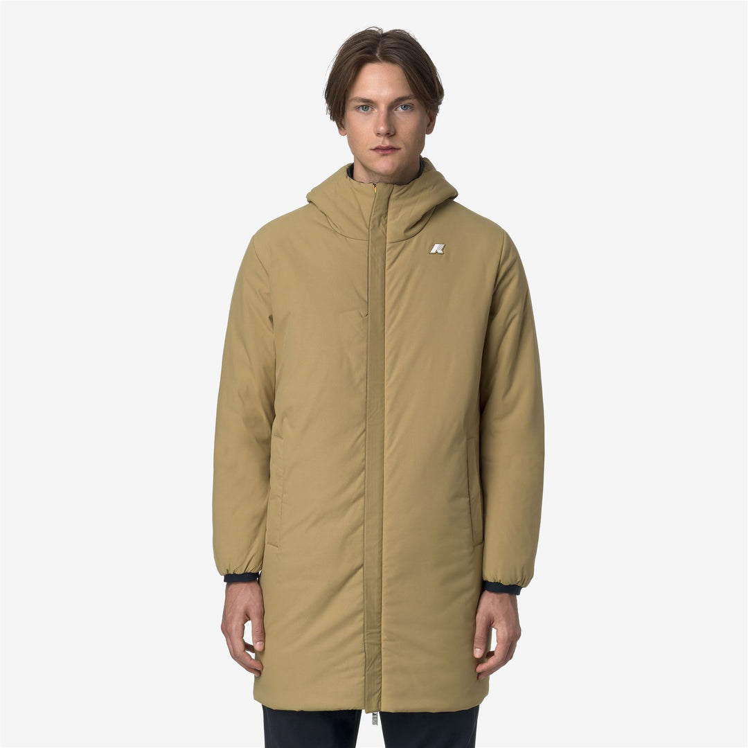 K-WAY Giubbotto uomo lunghezza 3/4 JACOB ST WARM DOUBLE