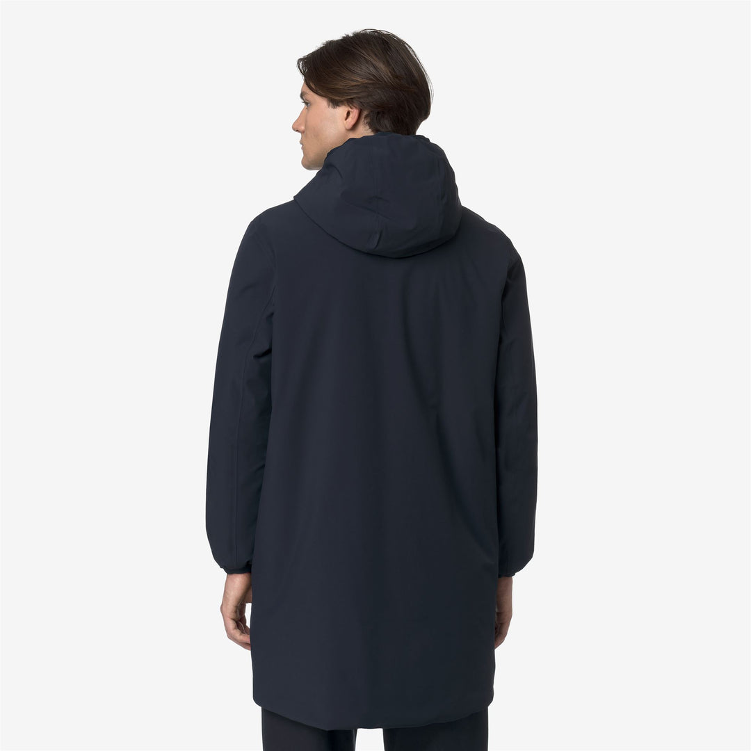 K-WAY Giubbotto uomo lunghezza 3/4 JACOB ST WARM DOUBLE