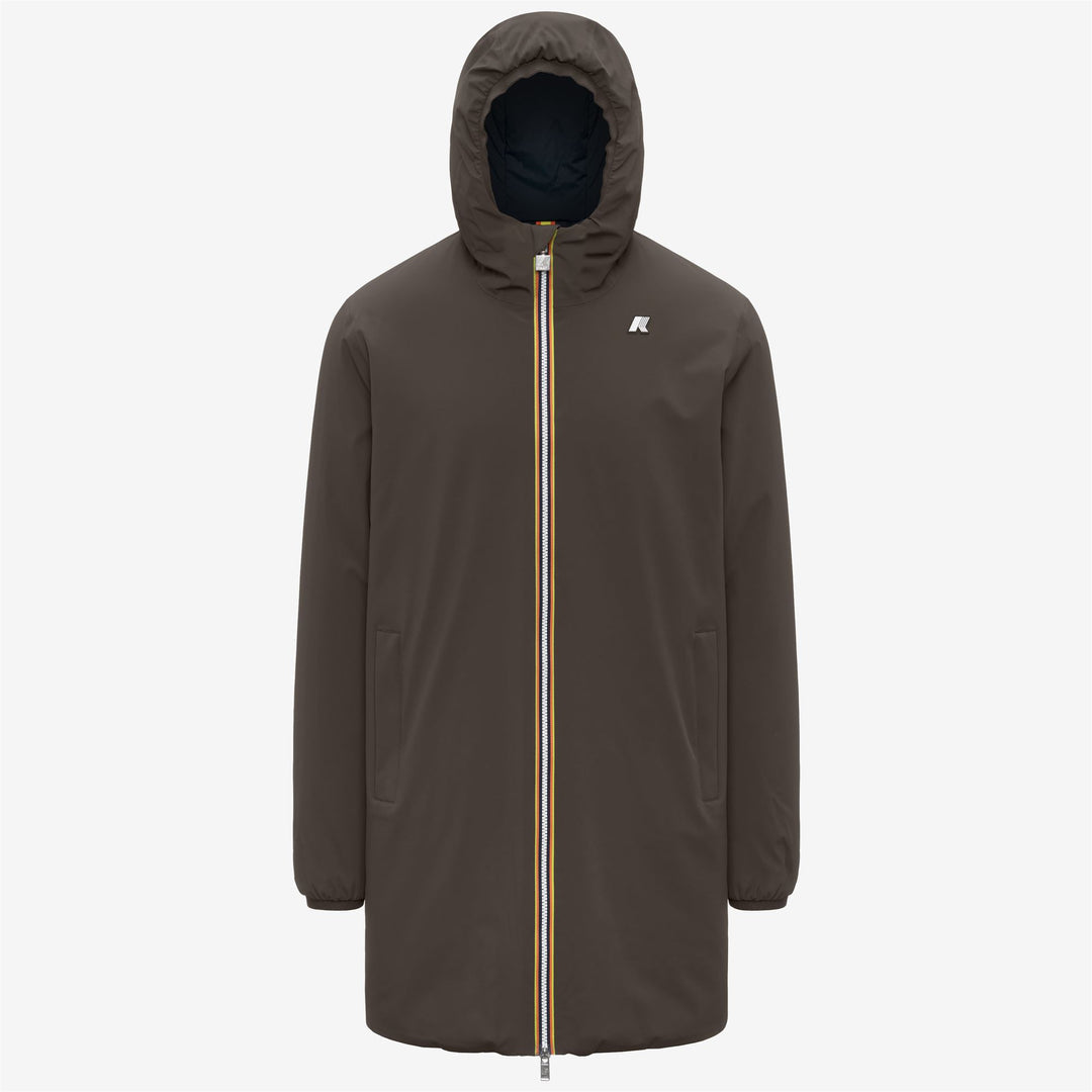 K-WAY Giubbotto uomo lunghezza 3/4 JACOB ST WARM DOUBLE