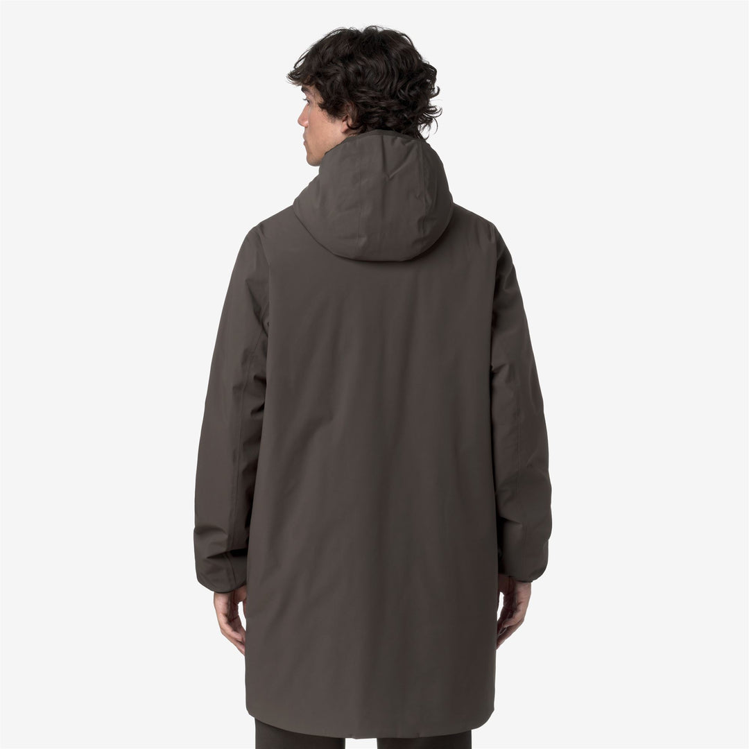 K-WAY Giubbotto uomo lunghezza 3/4 JACOB ST WARM DOUBLE