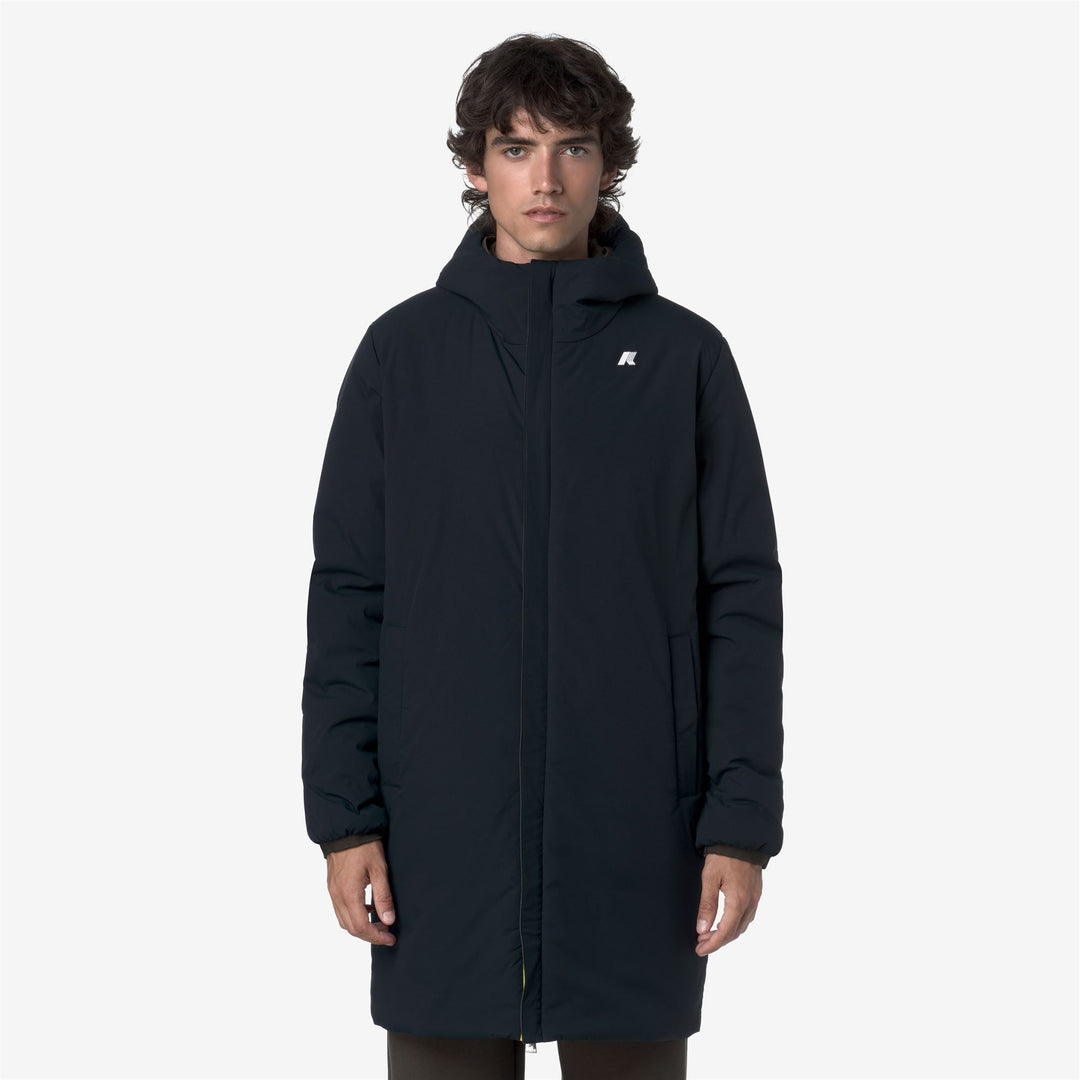 K-WAY Giubbotto uomo lunghezza 3/4 JACOB ST WARM DOUBLE